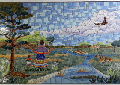 Marshell Bridge Mosaic Tile Murals